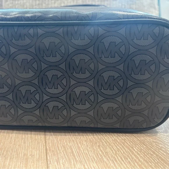 Michael Kors Jodie Black and gray jacquard small tote handbag NWOT Totes